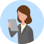 女性のイラスト